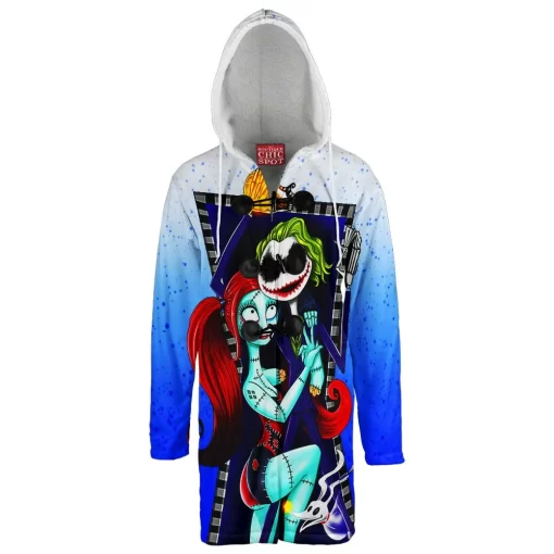 Harley Quinn Sally Joker Jack Hooded Cloak Coat