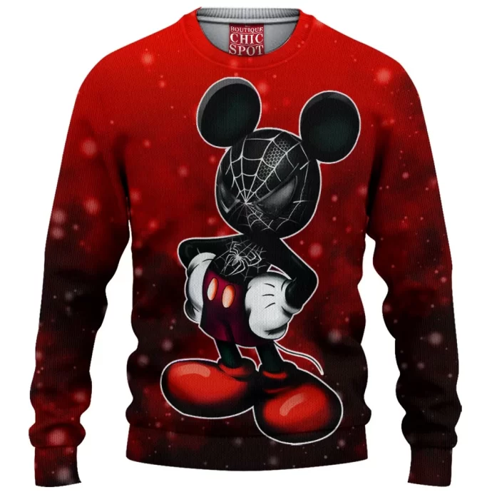 Mickey Mouse Knitted Sweater