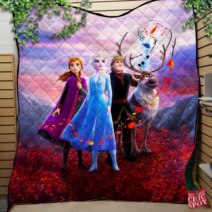 Frozen Quilt Blanket