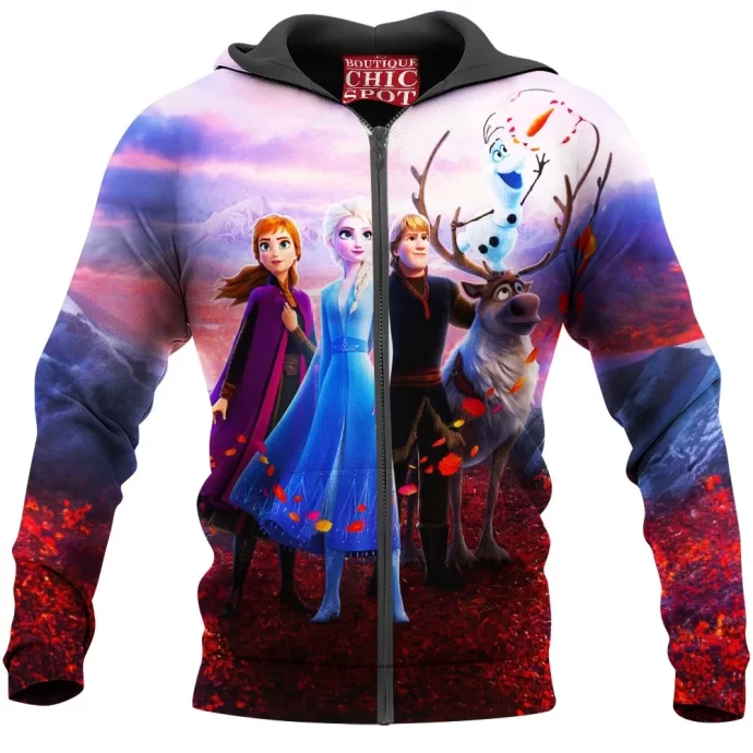 Frozen Zip Hoodie