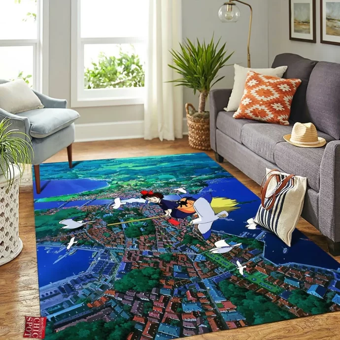 Kikis Delivery Service Rectangle Rug