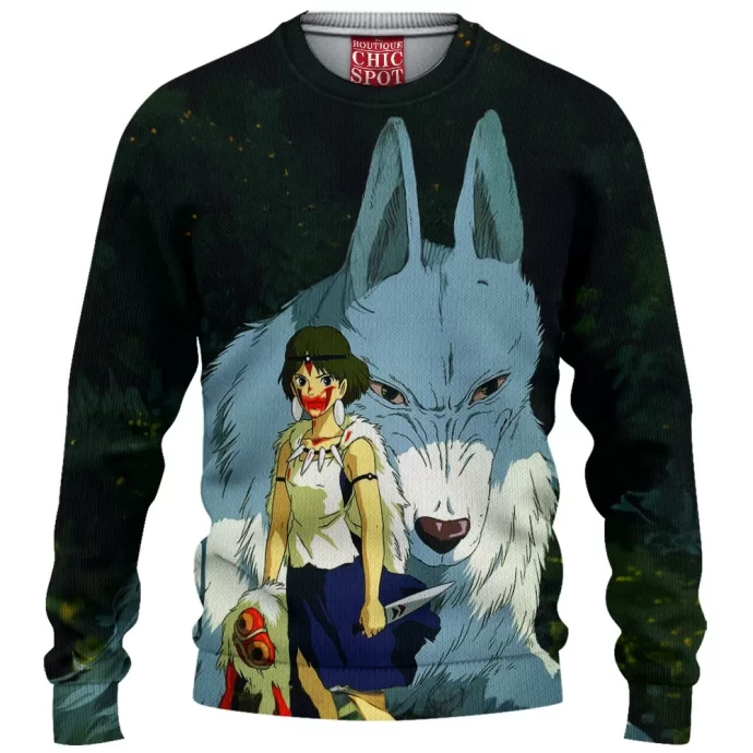 Princess Mononoke Knitted Sweater