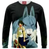 Anime Zip Sweatshirt, Princess Mononoke Zip Sweatshirt, Studio Ghibli Zip Sweatshirt