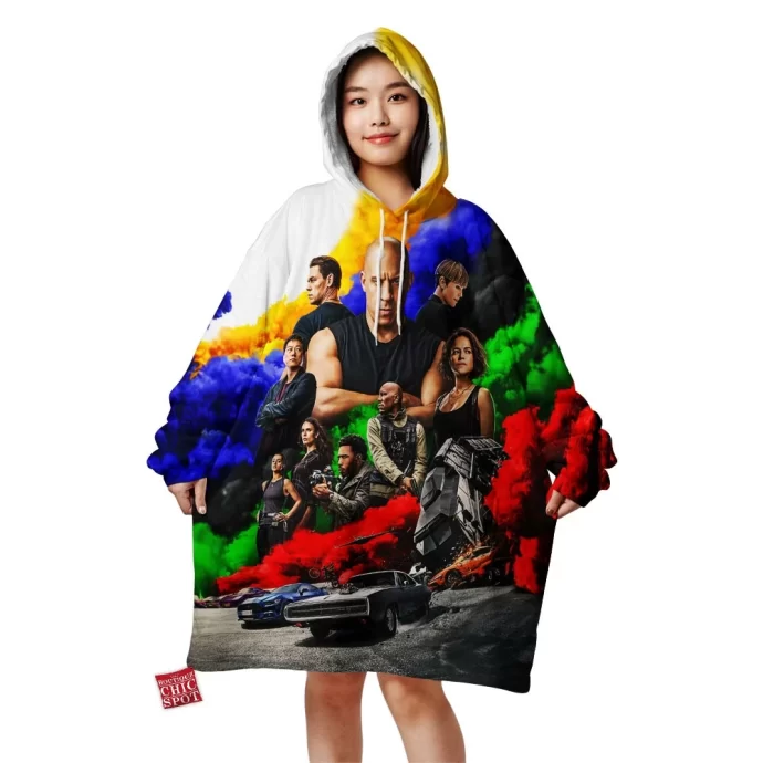 Fast Furious Blanket Hoodie