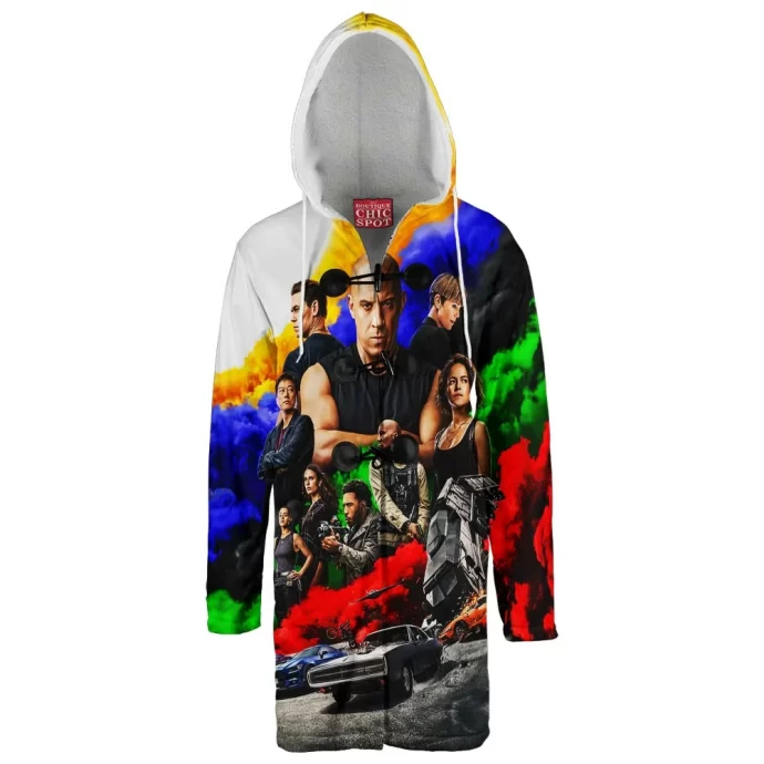 Fast Furious Hooded Cloak Coat