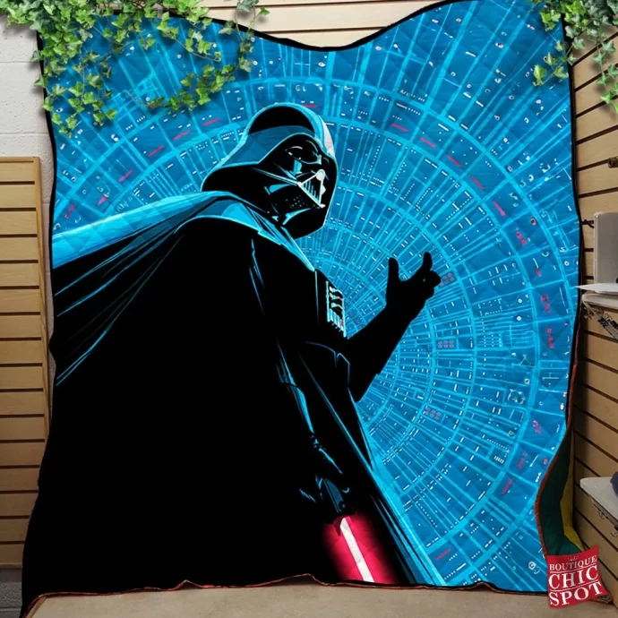 Darth Vader Quilt Blanket