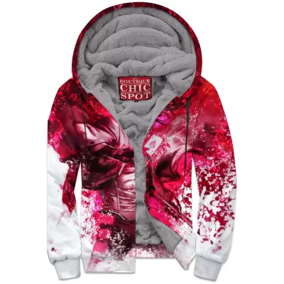 Comic Zip-Fleece-Hoodie, Gambit Zip-Fleece-Hoodie, X-men Zip-Fleece-Hoodie