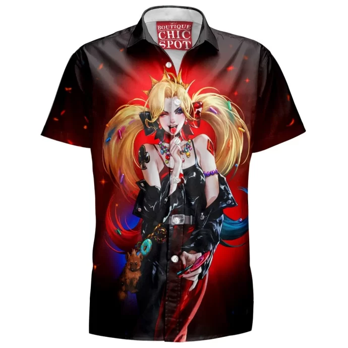 Harley Quinn Hawaiian Shirt