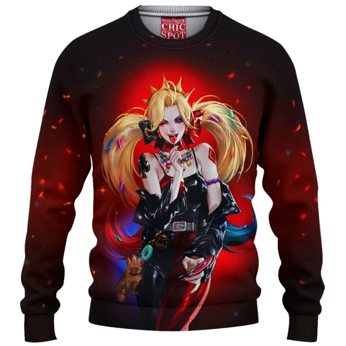 Harley Quinn Knitted Sweater