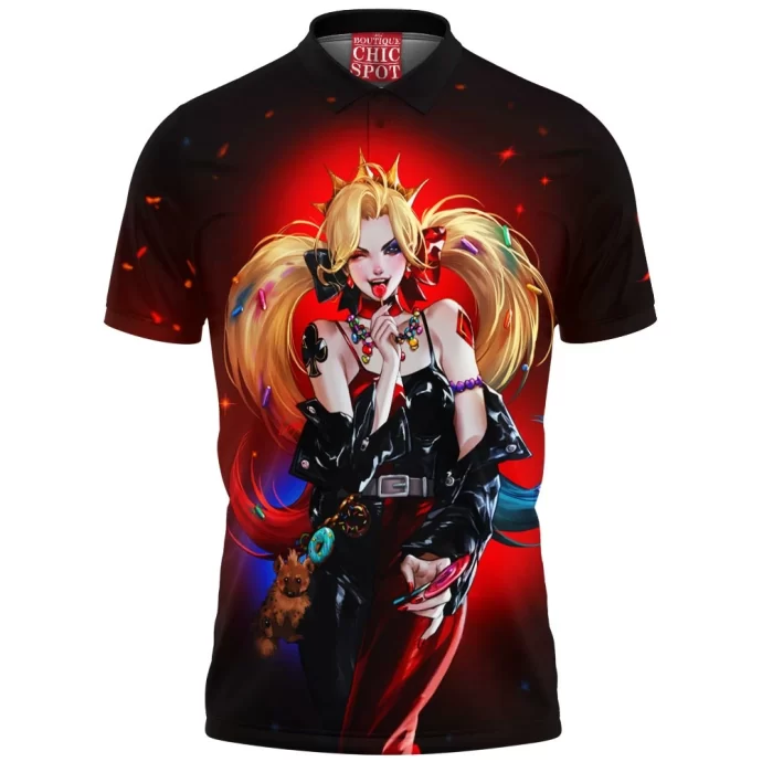 Harley Quinn Polo Shirt