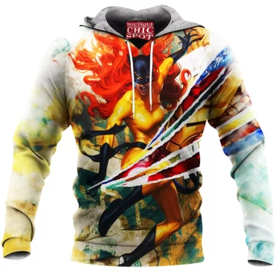 Comic Fleece-Hoodie, Hellcat Fleece-Hoodie