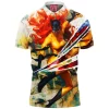 Comic Polo Shirt, Hellcat Polo Shirt