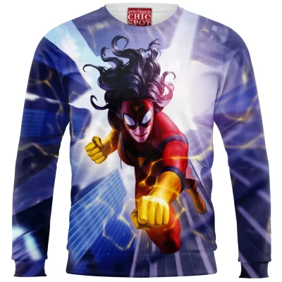 Comic Sweatshirt, Superhero Sweatshirt