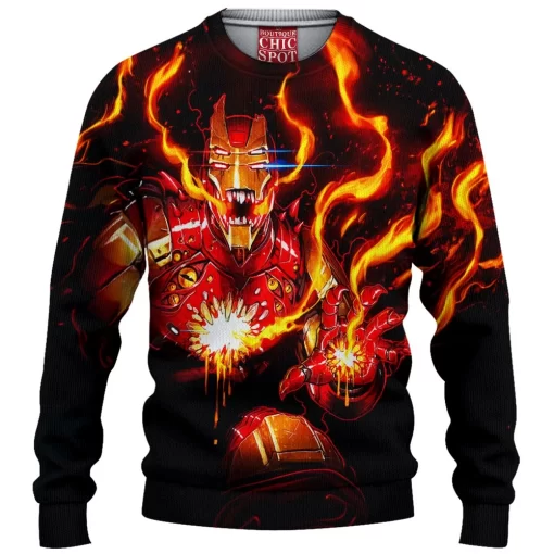 Iron Man Ironheart Knitted Sweater