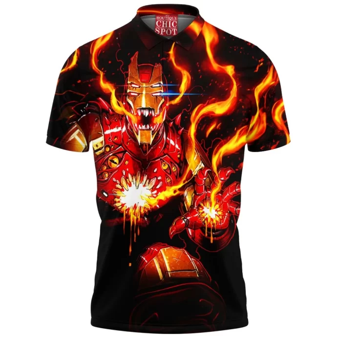 Iron Man Ironheart Polo Shirt