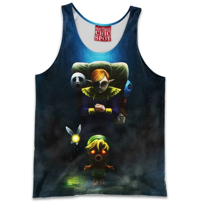 Zelda Majoras Mask Tank Top