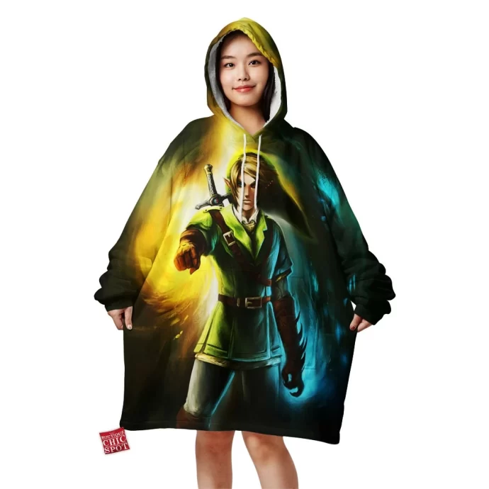 Link Zelda Blanket Hoodie