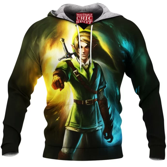 Link Zelda Fleece Hoodie