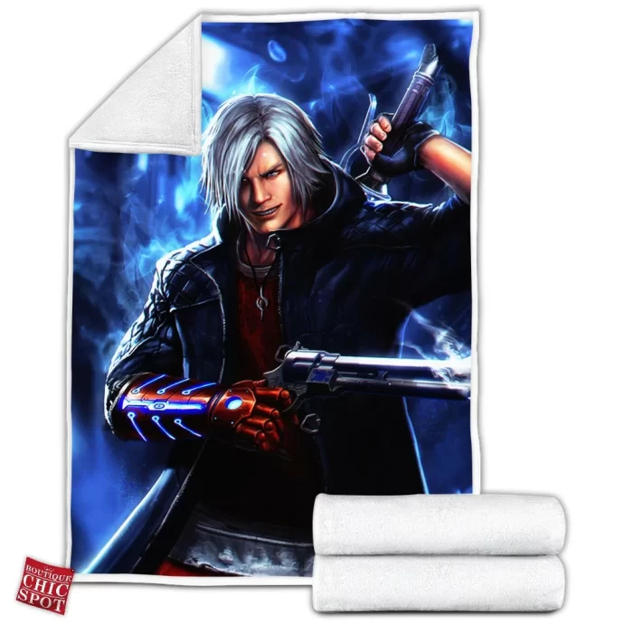 Nero Devil May Cry Fleece Blanket