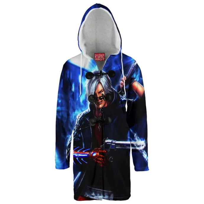 Nero Devil May Cry Hooded Cloak Coat