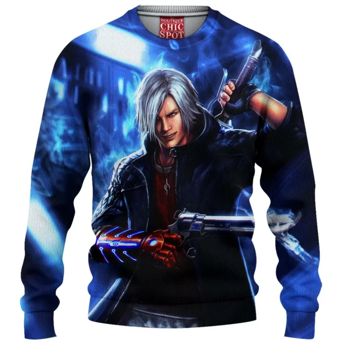 Nero Devil May Cry Knitted Sweater