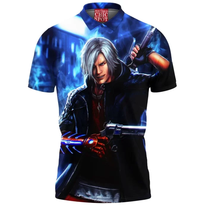 Nero Devil May Cry Polo Shirt