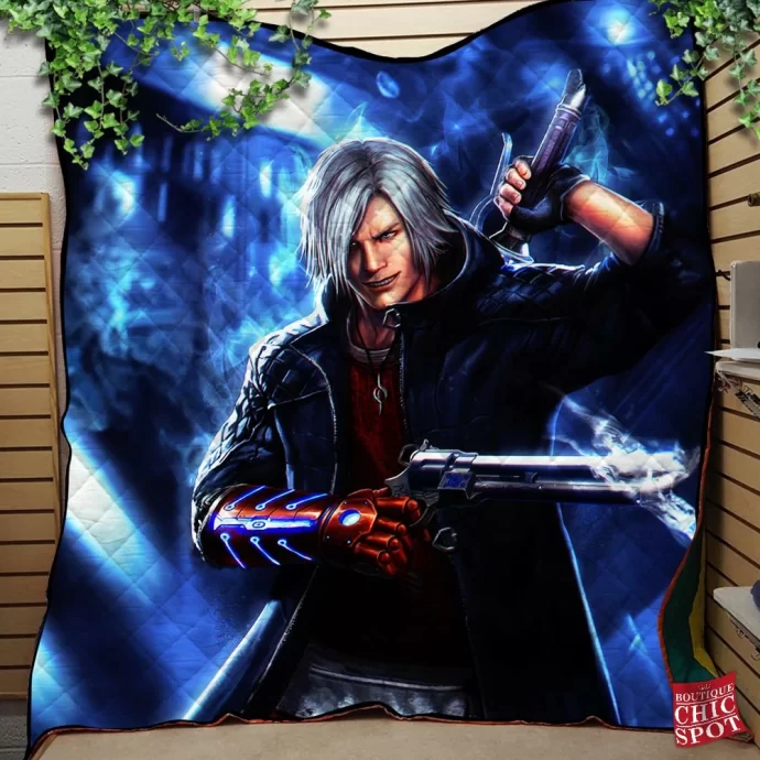 Nero Devil May Cry Quilt Blanket