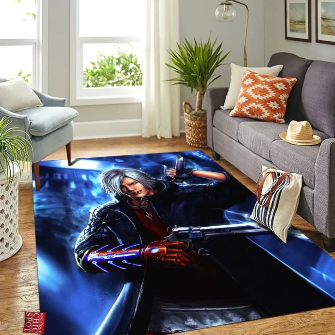 Nero Devil May Cry Rectangle Rug