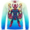 Comic Zip Sweatshirt, Galactus Zip Sweatshirt