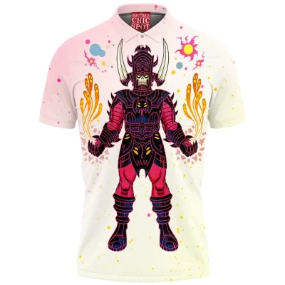 Comic Polo Shirt, Galactus Polo Shirt
