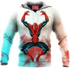 Comic Fleece-Hoodie, Spider-man Fleece-Hoodie
