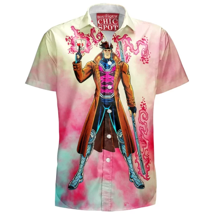 Gambit X-men Hawaiian Shirt