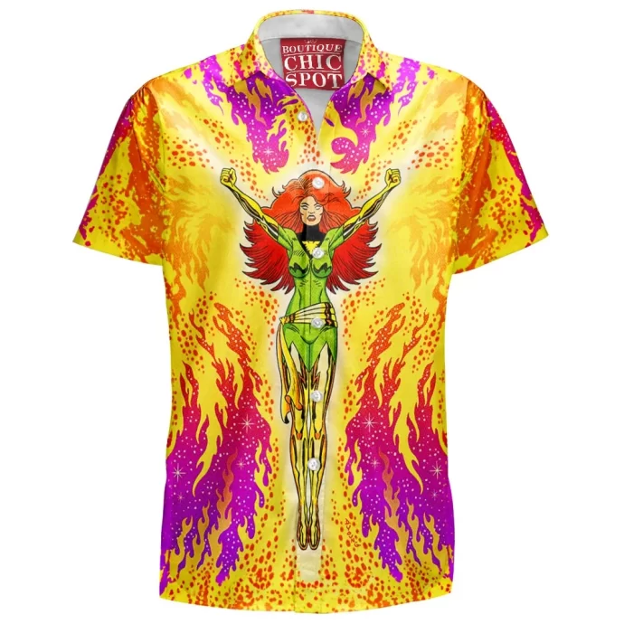 Jean Grey X-men Hawaiian Shirt