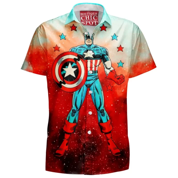 Captain America Hawaiian Shirt