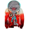 Captain America Zip-Fleece-Hoodie, Comic Zip-Fleece-Hoodie