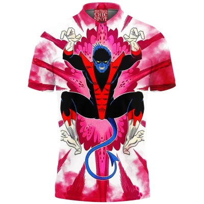 Comic Polo Shirt, X-men Polo Shirt