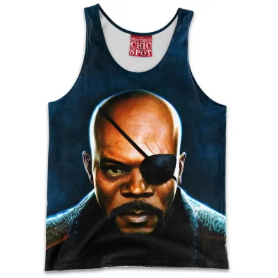 Comic Tank-Top, Nick Fury Tank-Top