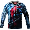 Comic Fleece-Hoodie, Spider-man Fleece-Hoodie