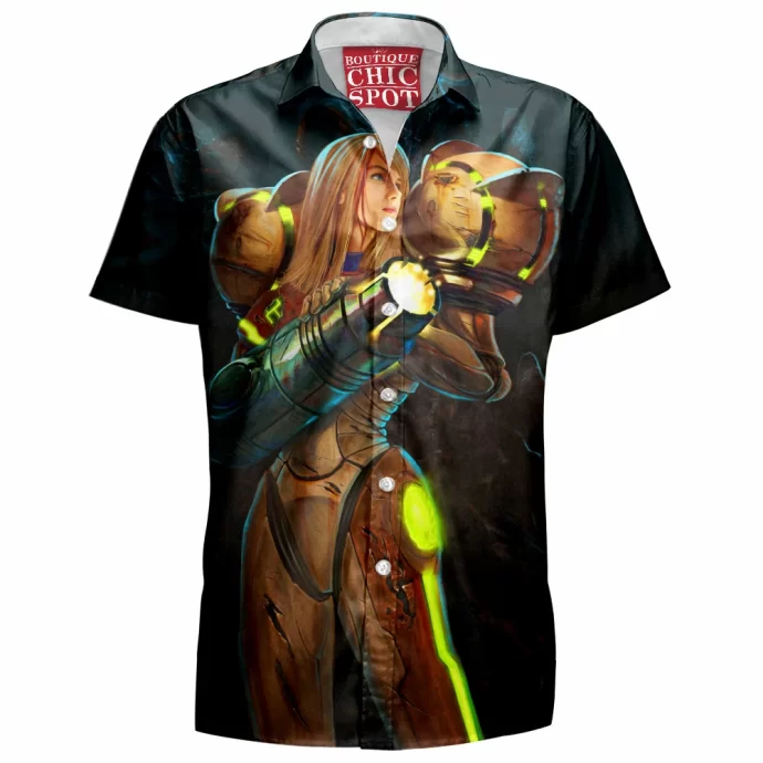 Samus Aran Hawaiian Shirt