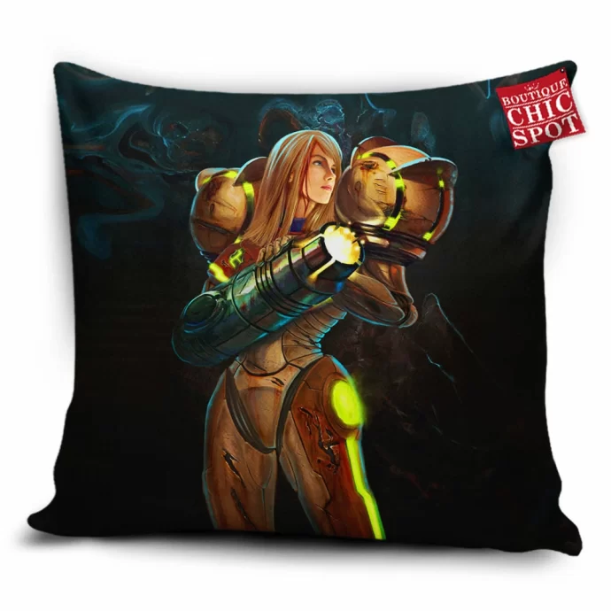 Samus Aran Pillow Cover