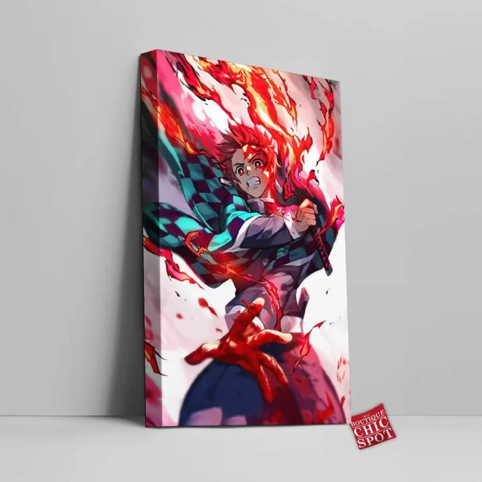 Tanjiro Canvas Wall Art