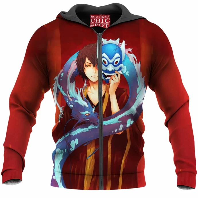 Prince Zuko Zip Hoodie