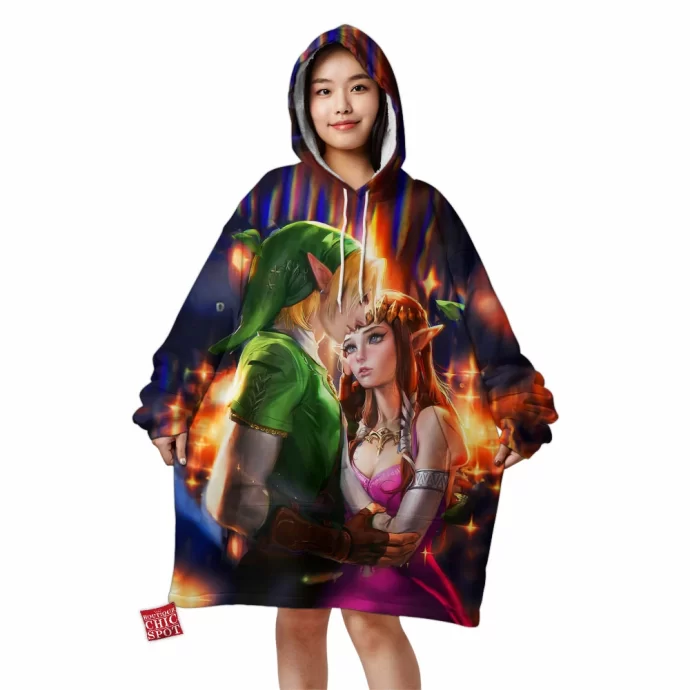 Link Zelda Blanket Hoodie