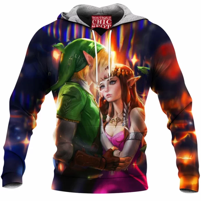 Link Zelda Fleece Hoodie