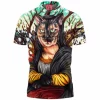 Cat Polo Shirt, Mona Lisa Polo Shirt
