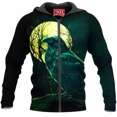 Flower Zip-Hoodie