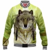 Wolf Baseball-Jacket