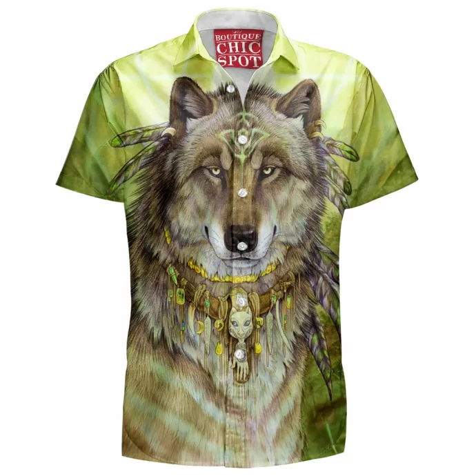 Ancient Wolf Hawaiian Shirt