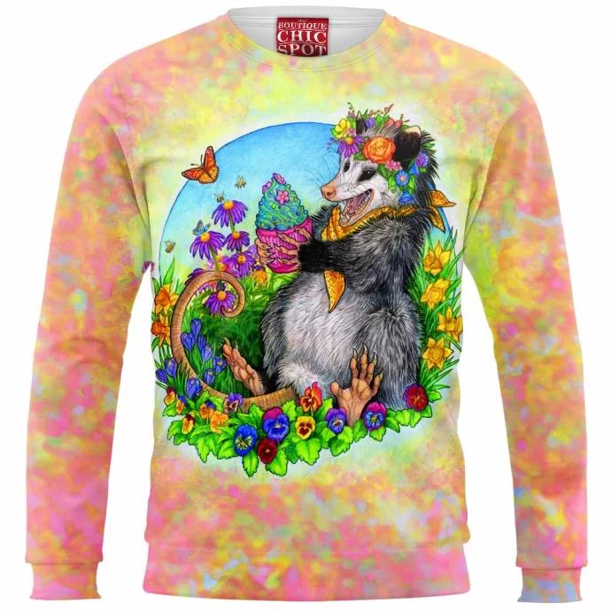 Flower Mouse Sweatshirt