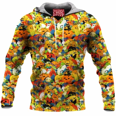 Pumpkin Fleece-Hoodie